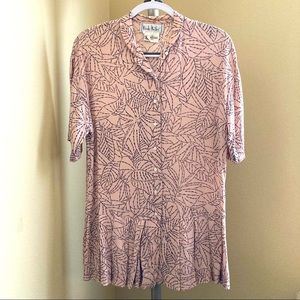 ✨SOLD✨ VTG Nicole Miller • Shirt Dress